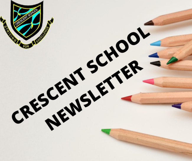 CRESCENT SCHOOL NEWSLETTER
